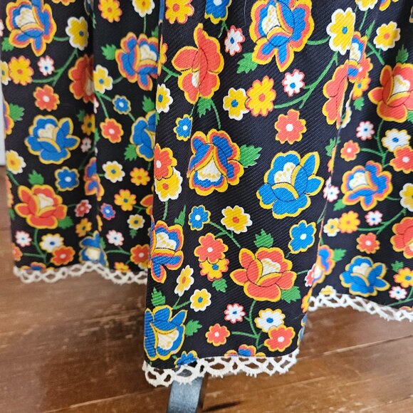 Vintage 70's Bobbie Brooks Mod Shirt and Maxi Skirt Set  S-2/4 - Picture 7 of 12